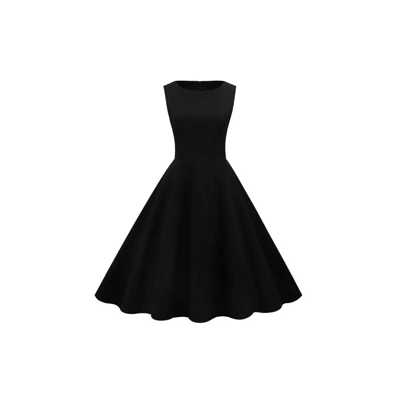 Vestido vintage negro