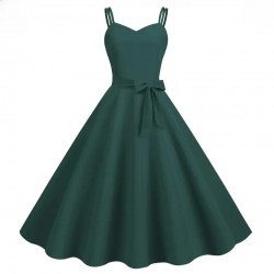 Green vintage dress