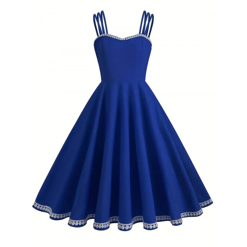 Klein blue vintage dress