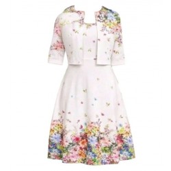 Vintage white dress with...