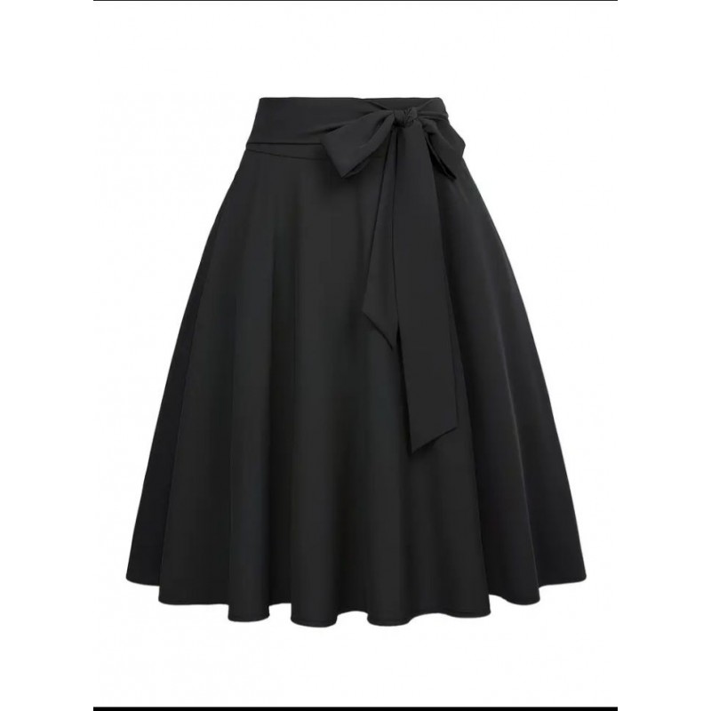 Falda vintage en negro