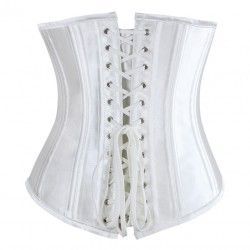 26 Steel bones satin heavy underbust corset